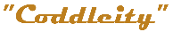 Coddleity