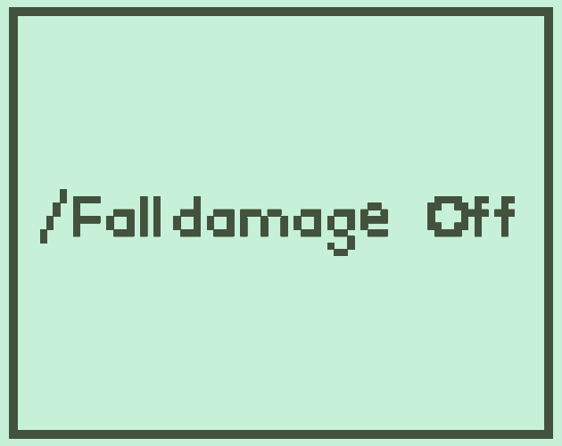 /Falldamage Off