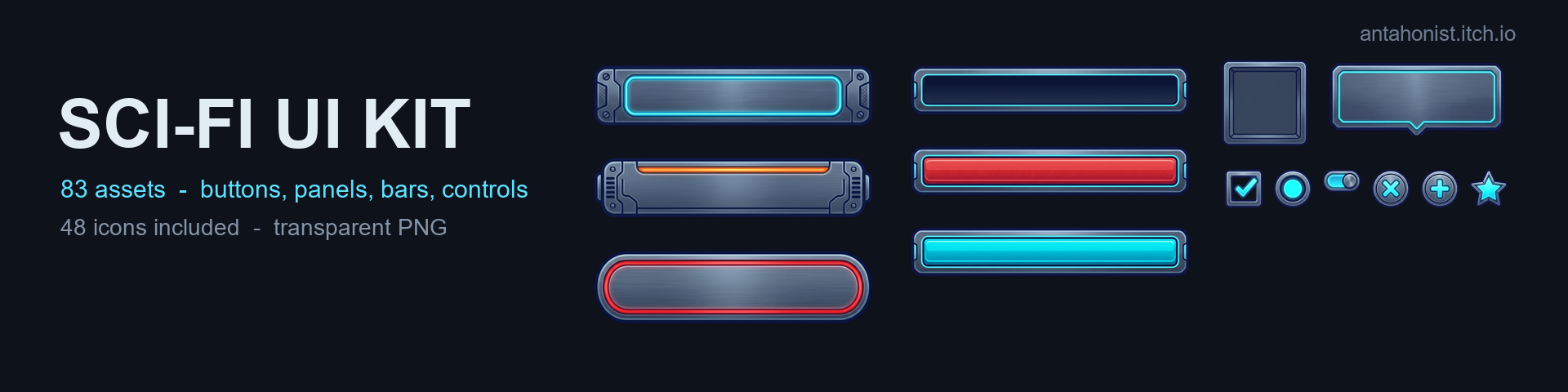 Sci-Fi UI Kit