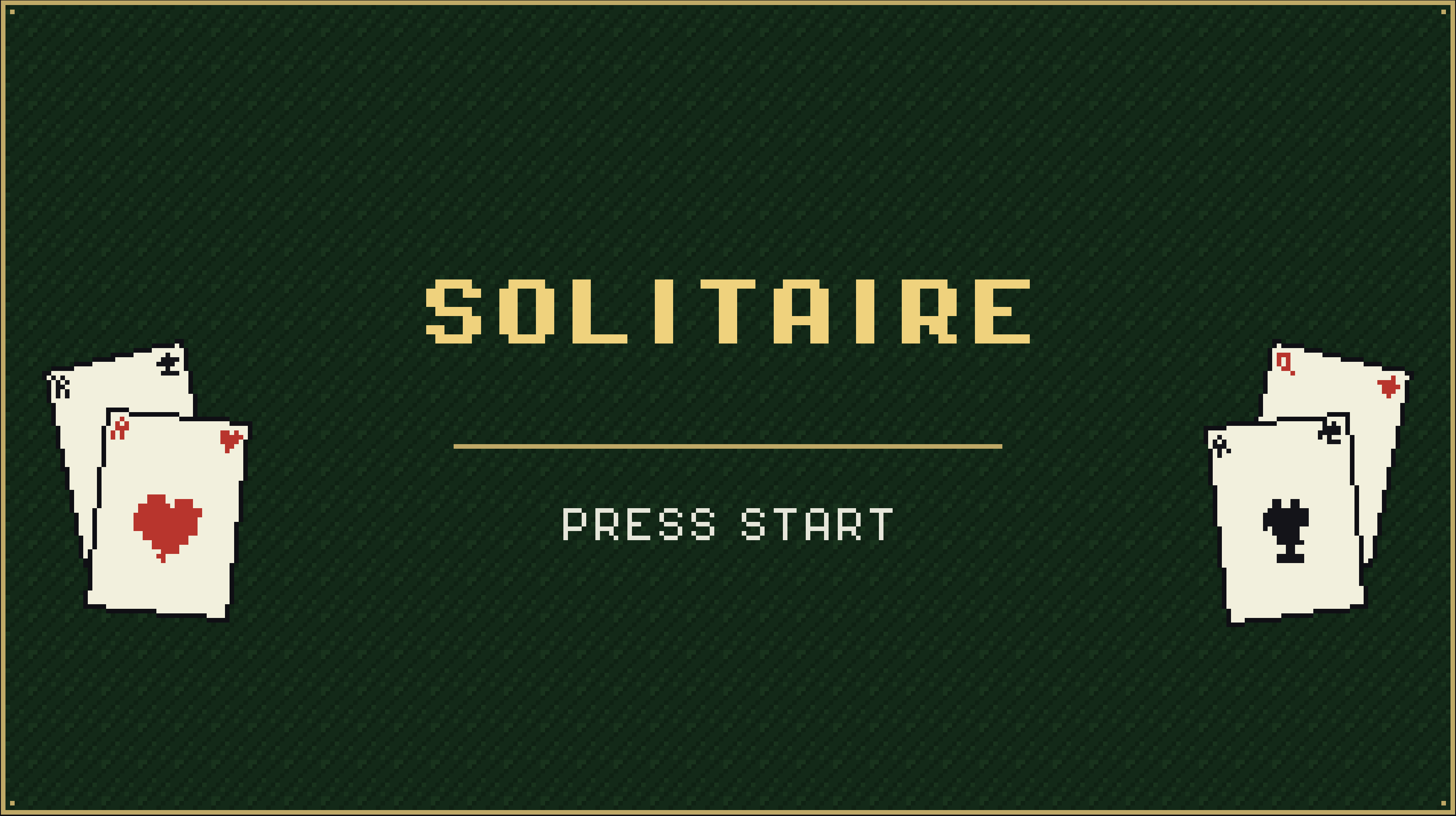 Cover image for Klondike Solitaire: Pixel Edition