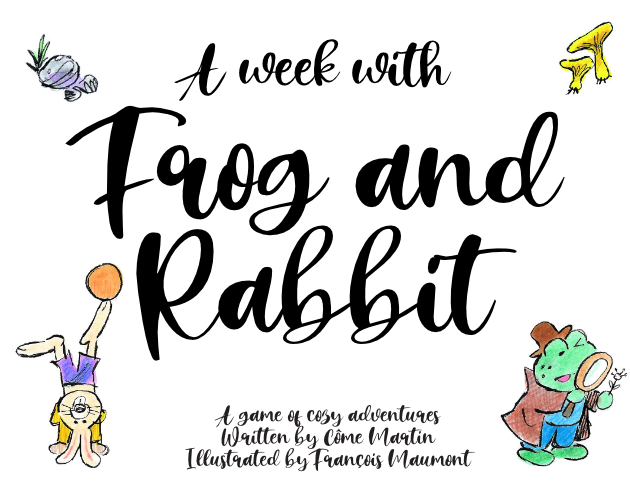 Cover image for A week with Frog and Rabbit