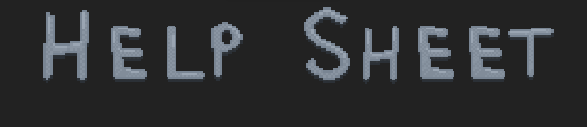 HelpSheet