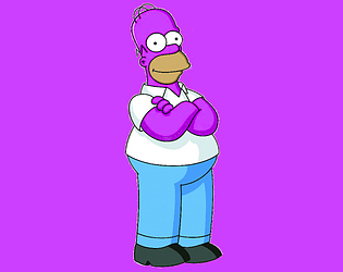 Purple homer simpsons [Free] [Puzzle]