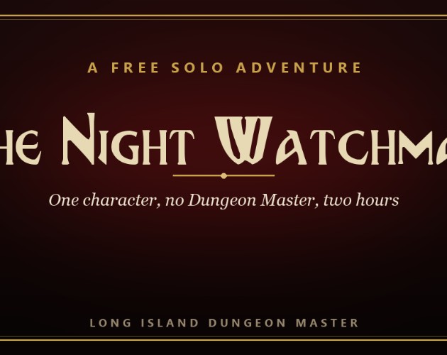 Cover image for The Night Watchman