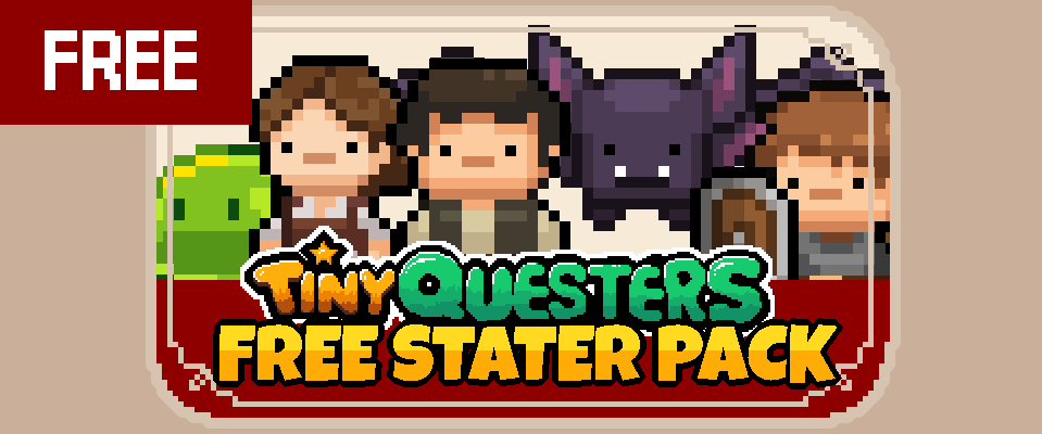 TINY QUESTERS - FREE STARTER PACK