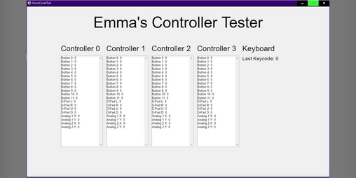 Cover image for Emma's Controller Tester