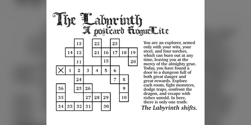 Cover image for The Labyrinth - A Postcard Roguelite