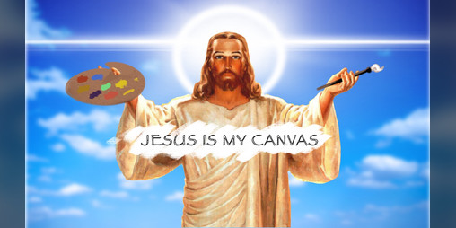 Cover image for Jesus Is My Canvas