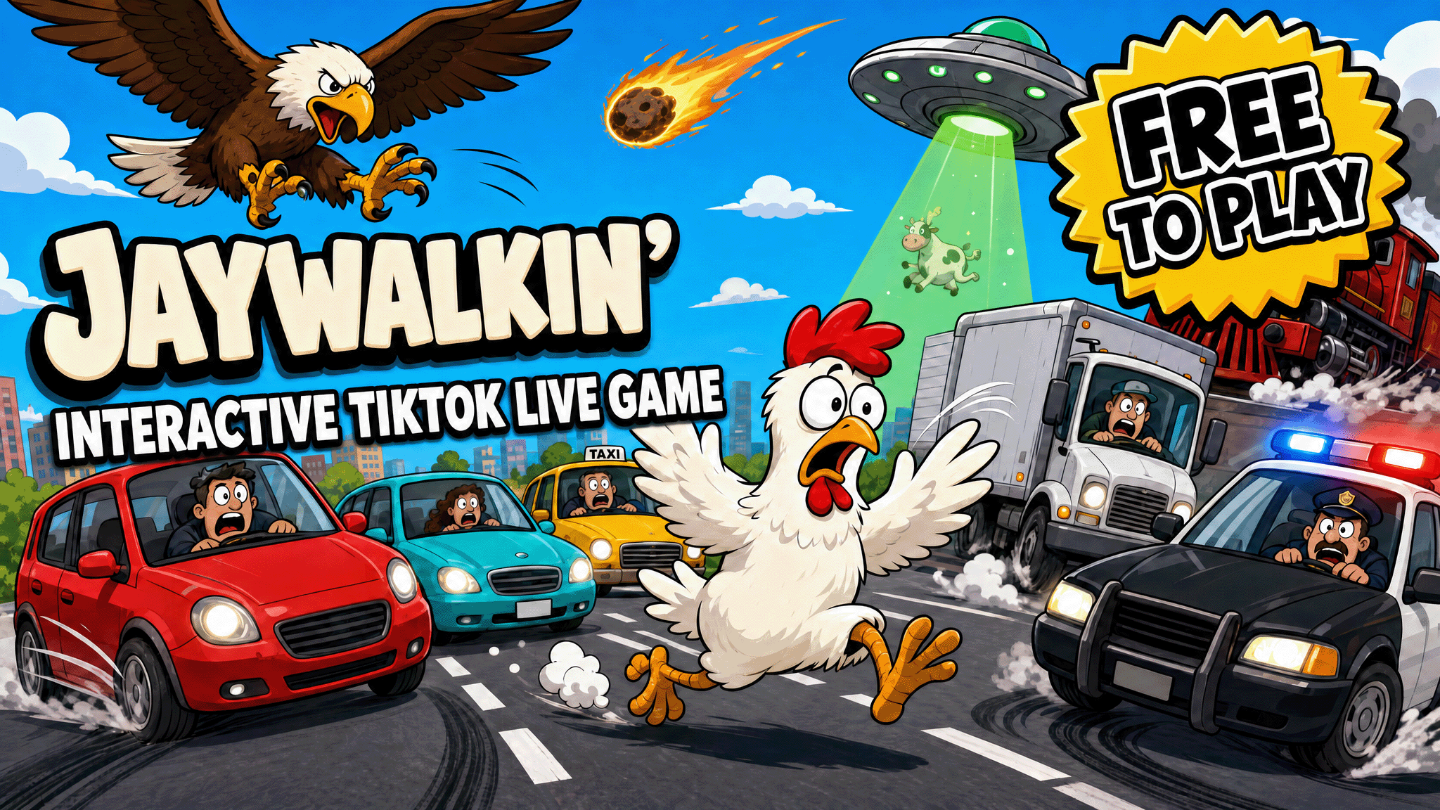 Jaywalkin - Tiktok Live Interactive Game