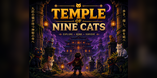 Cover image for Temple of Nine Cats