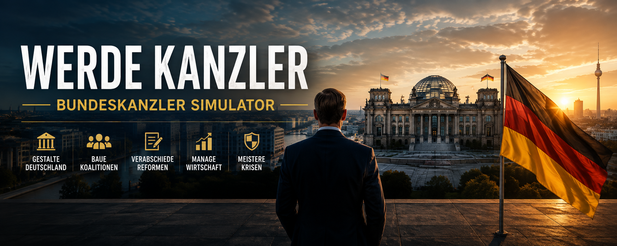Bundeskanzler Simulator - Werde Kanzler