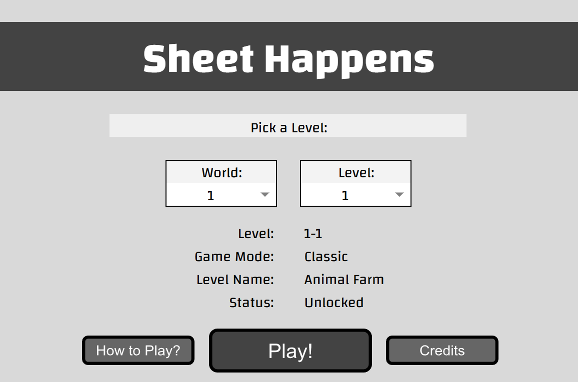 Sheet Happens