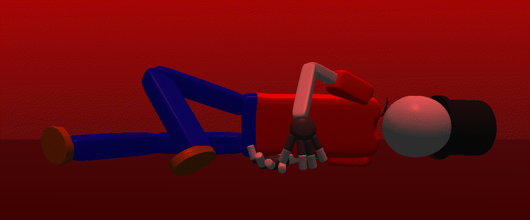 Федя Цилиндр (3D моделька для Anim8or)