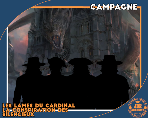 Cover image for Les Lames du Cardinal - La conspiration des silencieux (campagne)