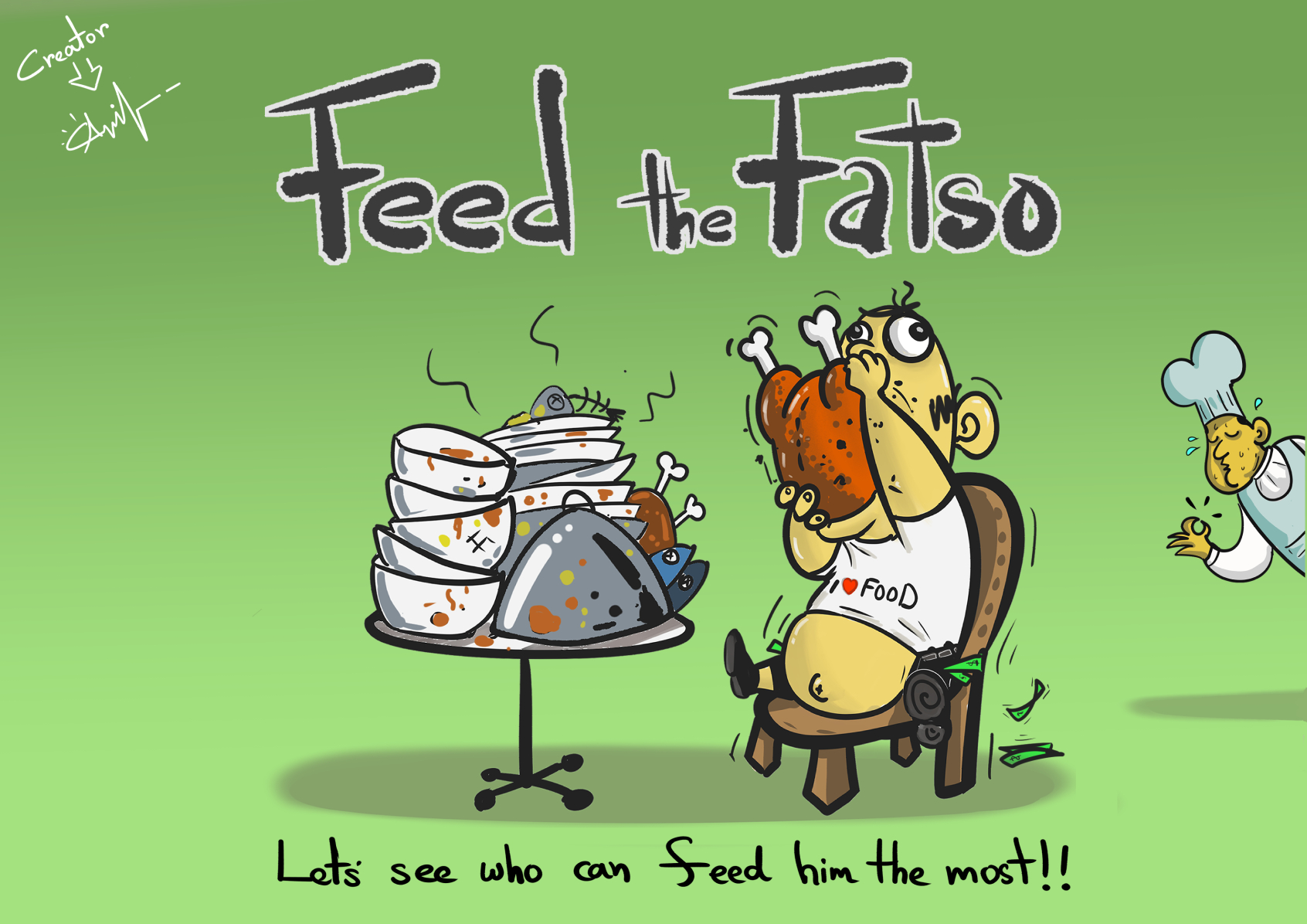 Cover image for Feed the Fatso