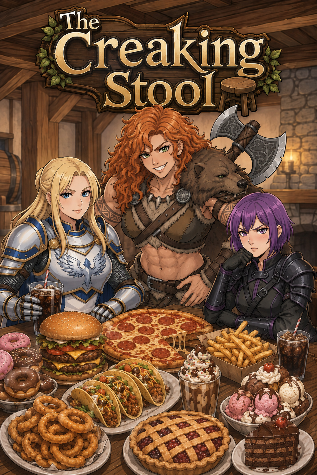 Cover image for The Creaking Stool
