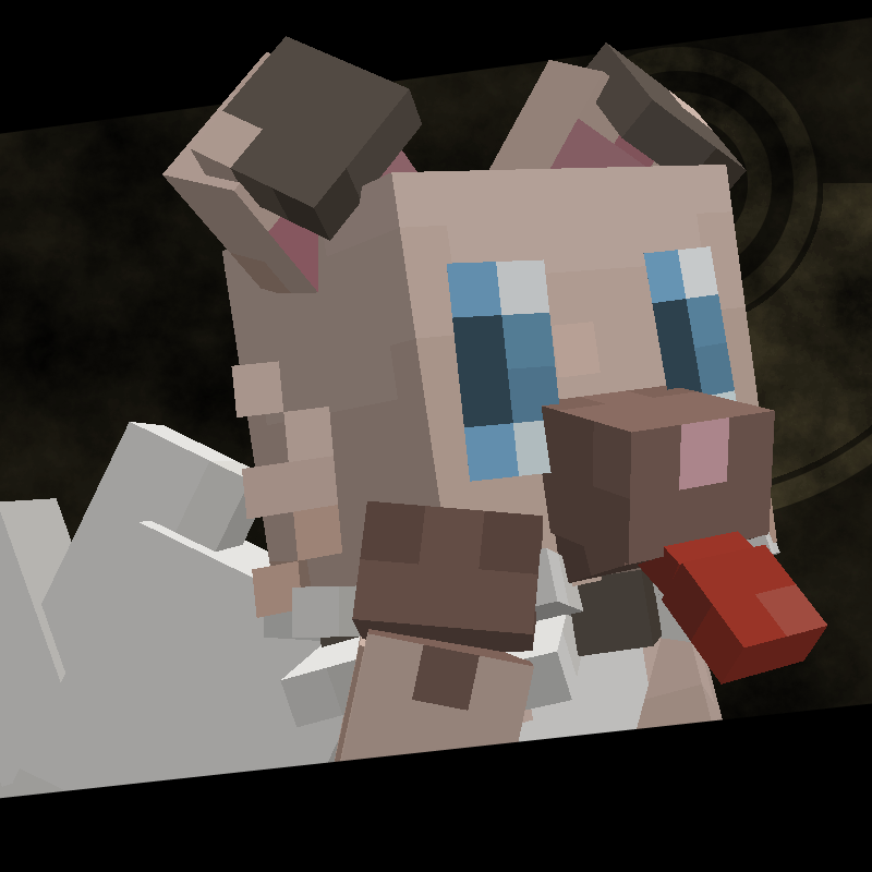 Cover image for 🔞Minecraft Figura Avatar - Rockruff