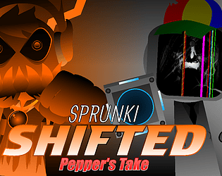 Sprunki Shifted Peper Take Scratch Port game screenshot