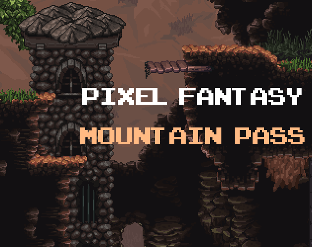 Pixel Fantasy Mountain Pass