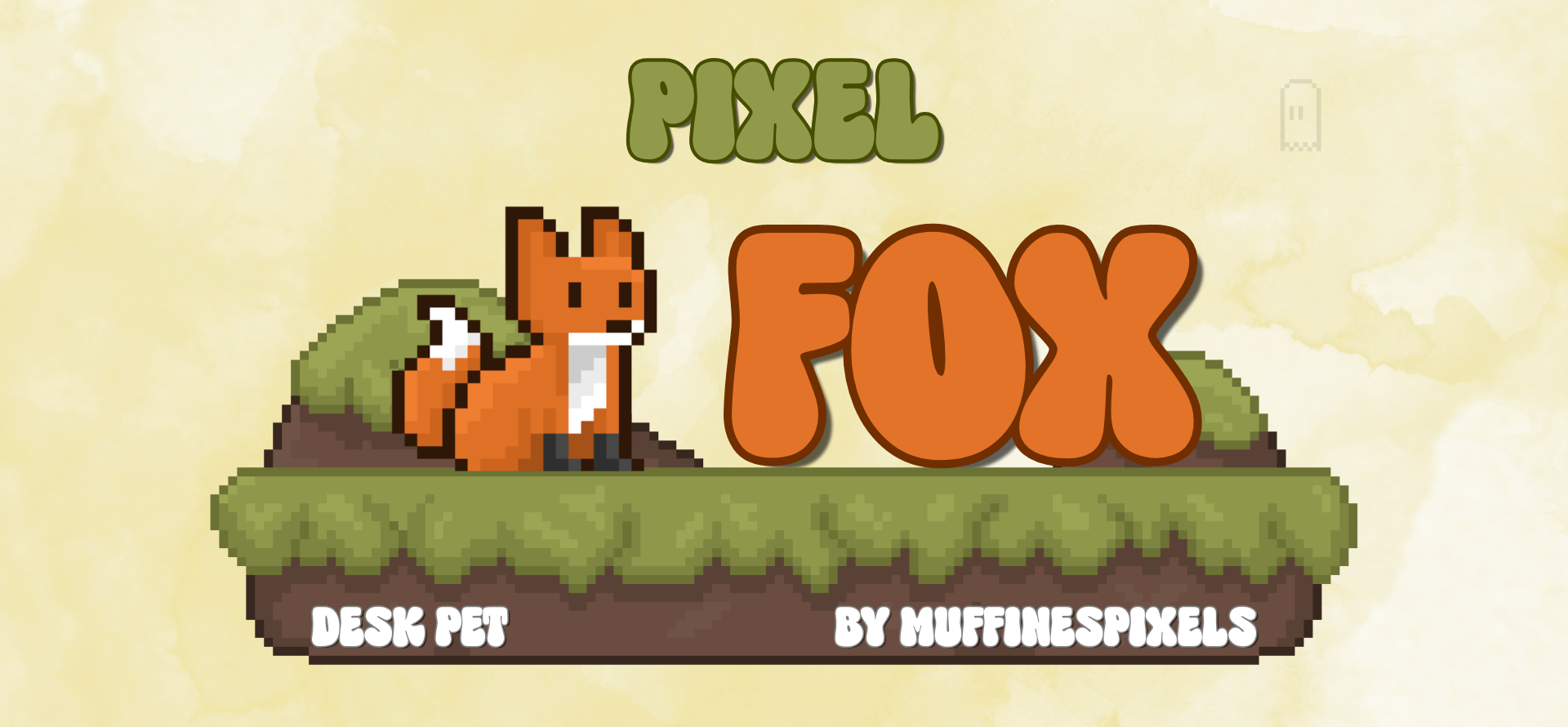 Pixel Fox - Desk Pet