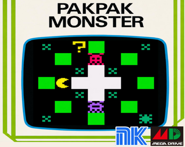 Cover image for PAK PAK MONSTER MD(Megadrive/genesis)