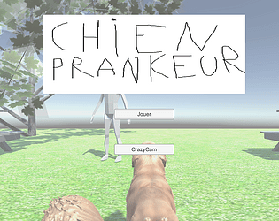 Chien prankeur simulator game screenshot