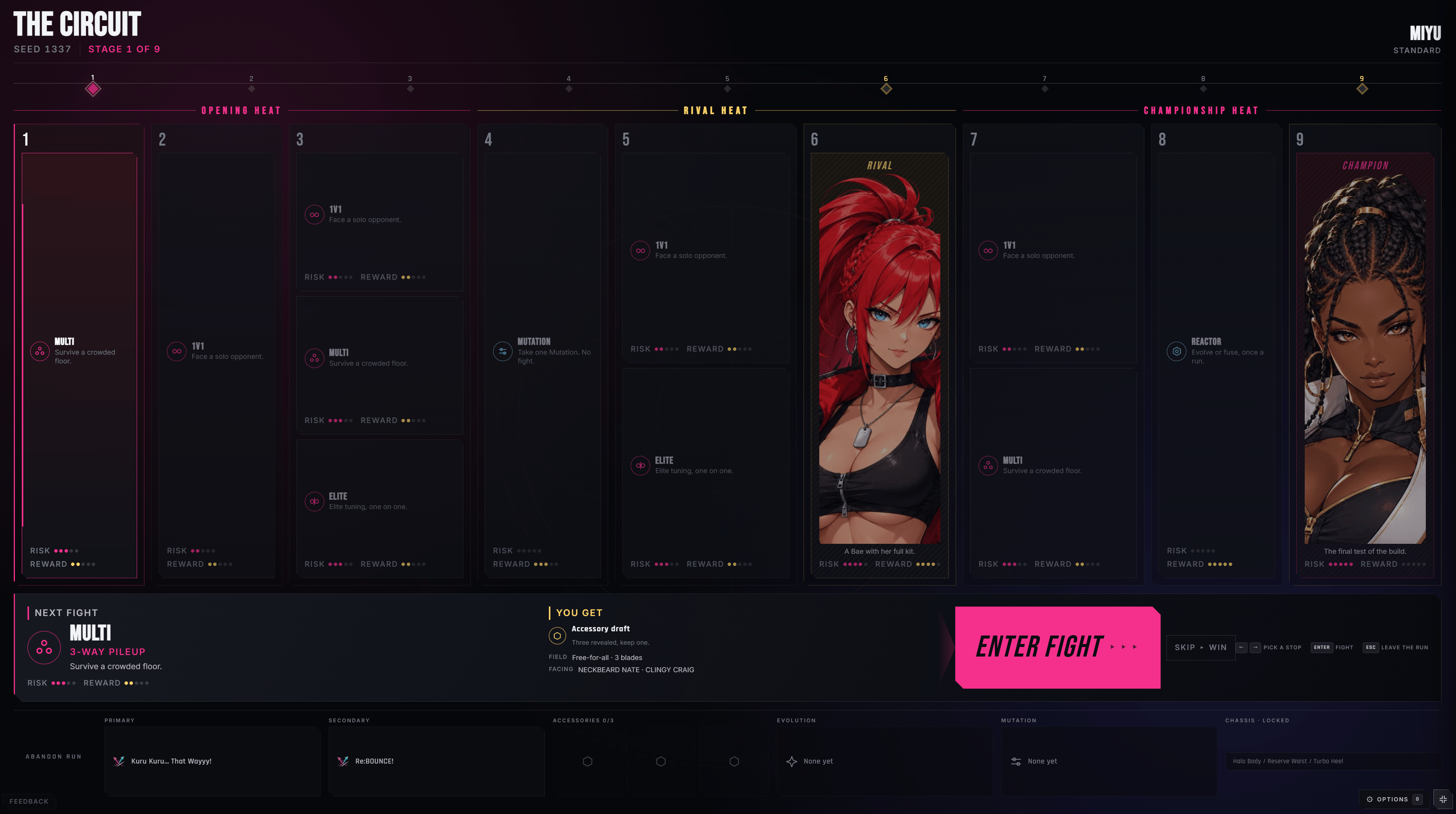 Blade Baes arena