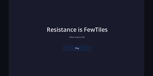 Cover image for Resistance is FewTile