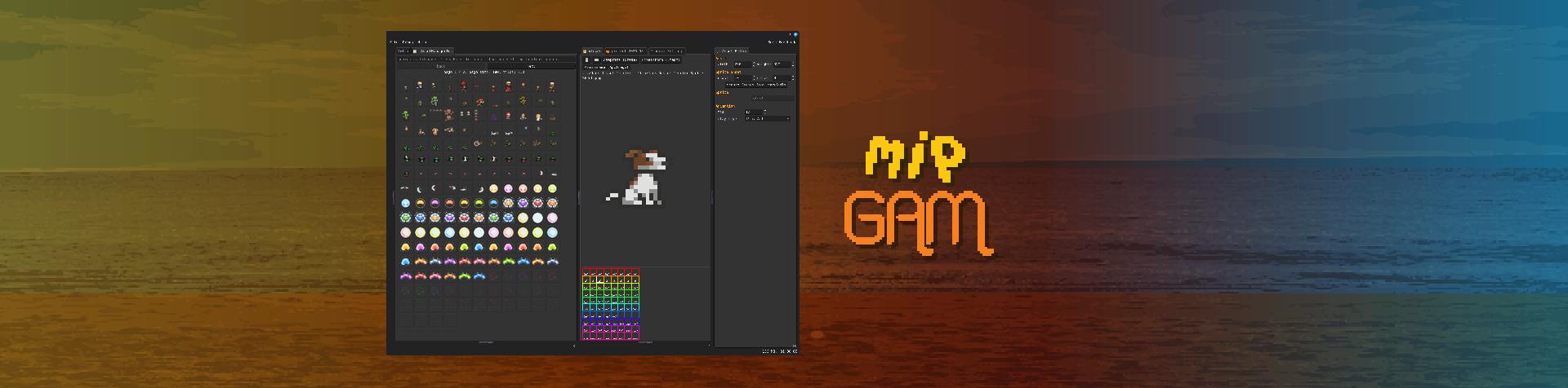 mipGAM - Game Assets Manager