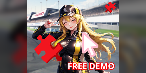 Cover image for Hentai Puzzle: Rika
