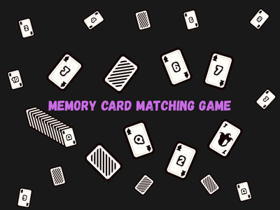 Cover image for Memory Card Matching Game