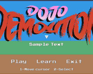 Dojo Demolition game screenshot