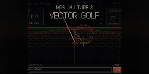Cover image for Mrs. Vulture's Vector Golf