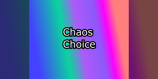 Cover image for Chaos Choice