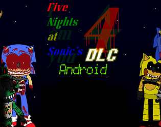 Five night at sonic 4 DLC android port game screenshot