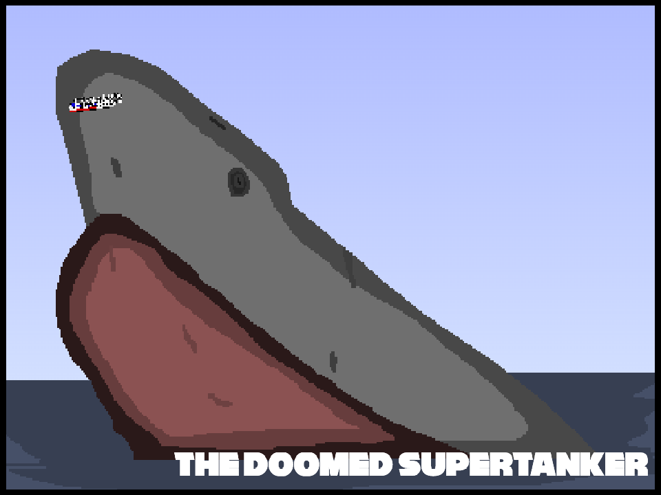 Cover image for The Doomed Supertanker