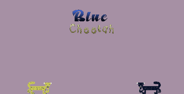 Blue Cheetah