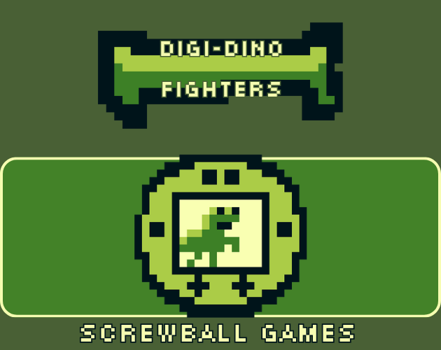 Cover image for Digi-Dino Fighters