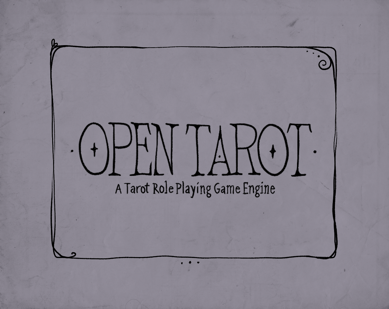 Cover image for Open Tarot - A Tarot Role Playing Game Engine