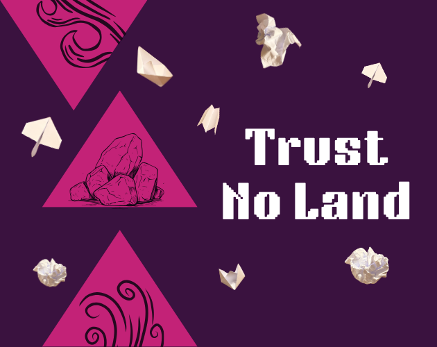 Cover image for Keyboard Origami - Trust No Land