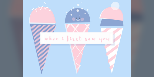 Cover image for when i first saw you