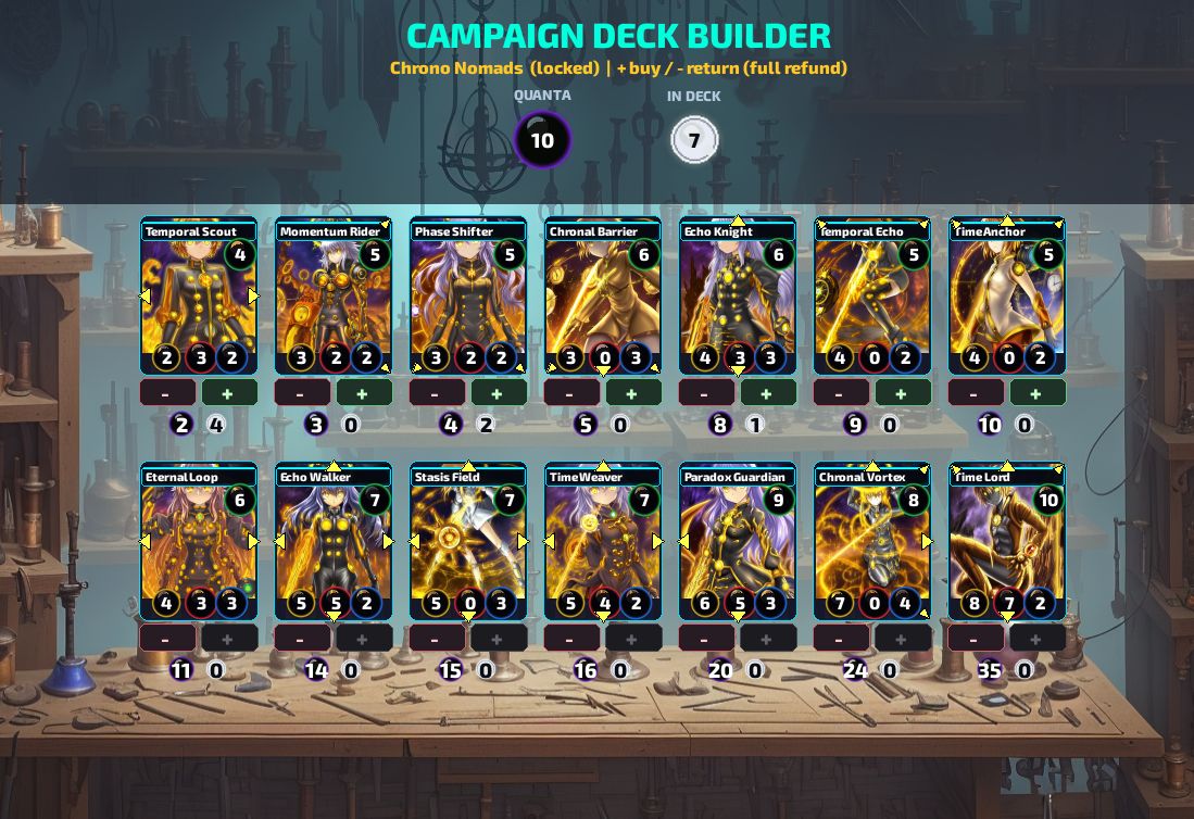 Build your own deck