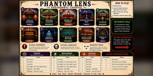 Cover image for Phantom Lens Postcard Game