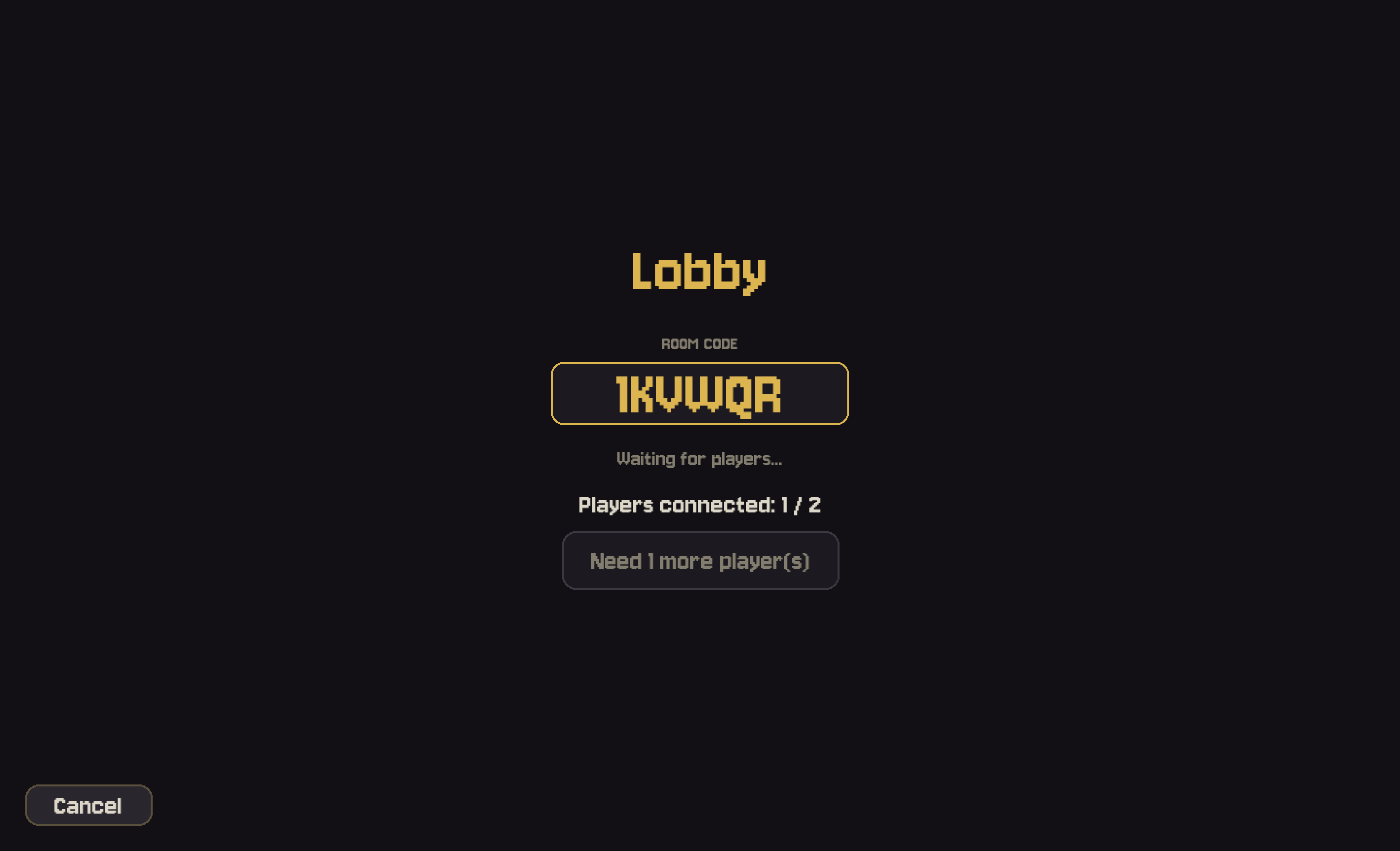 Lobby Creation Lobby Creation