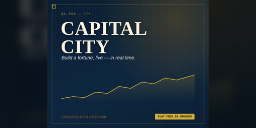 Cover image for CAPITAL CITY