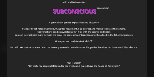 Cover image for Subconscious (prototype)