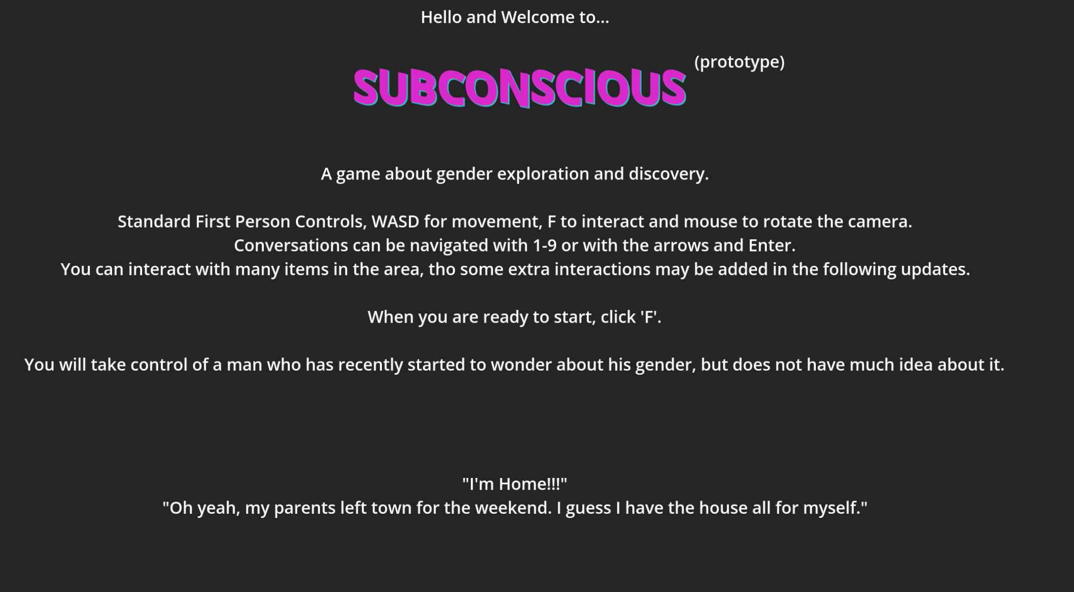 Cover image for Subconscious (prototype)