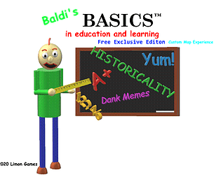 Baldi Basics Free Exclusive Edition Custom Map Experience