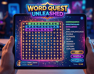 word search game screenshot
