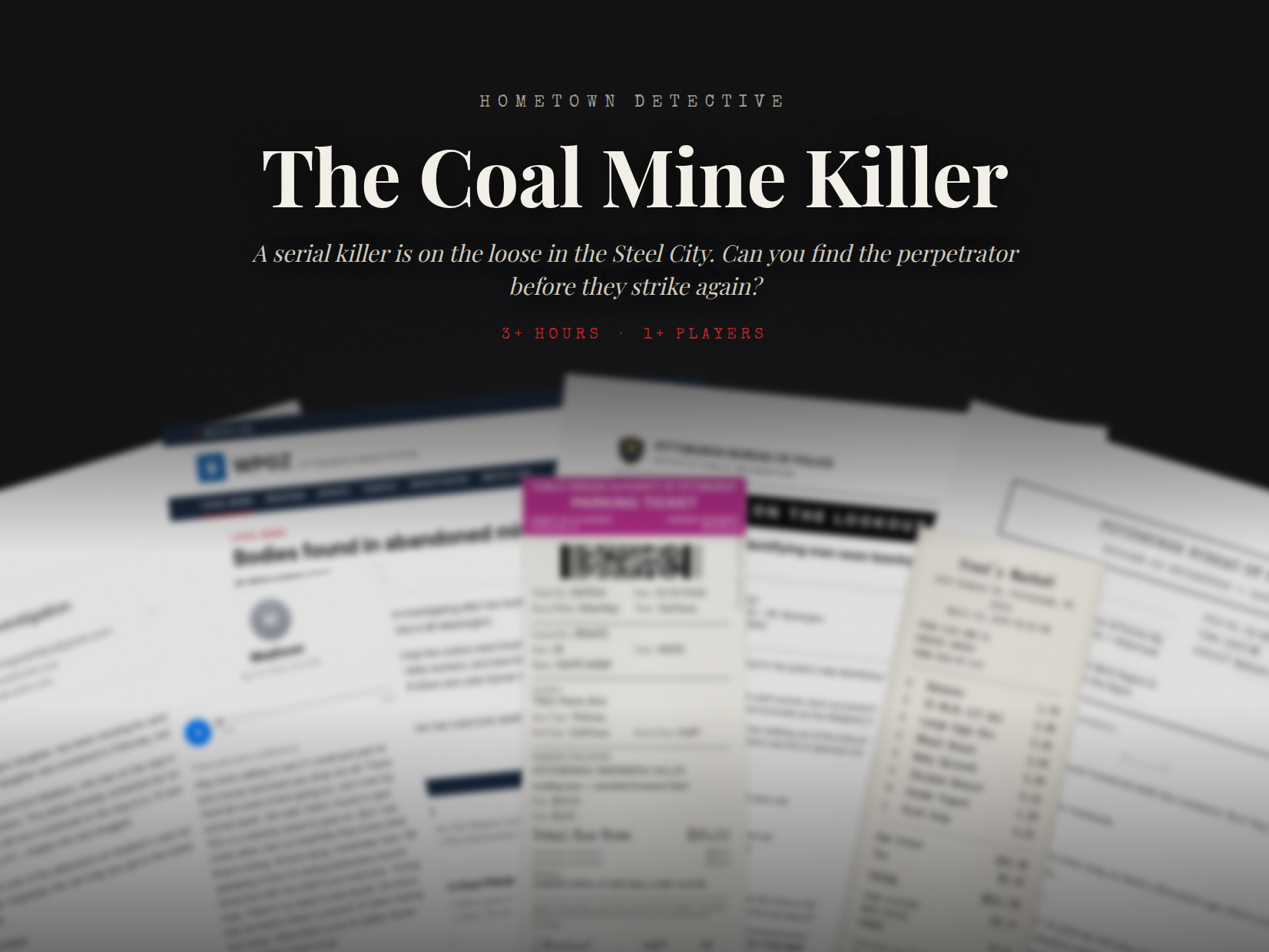 Portada de The Coal Mine Killer